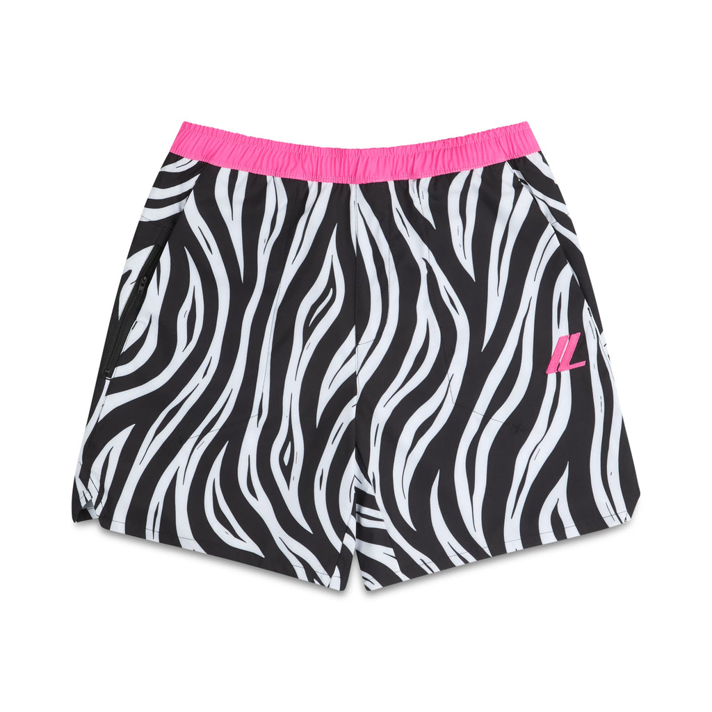 All Day Short-Pink Zebra