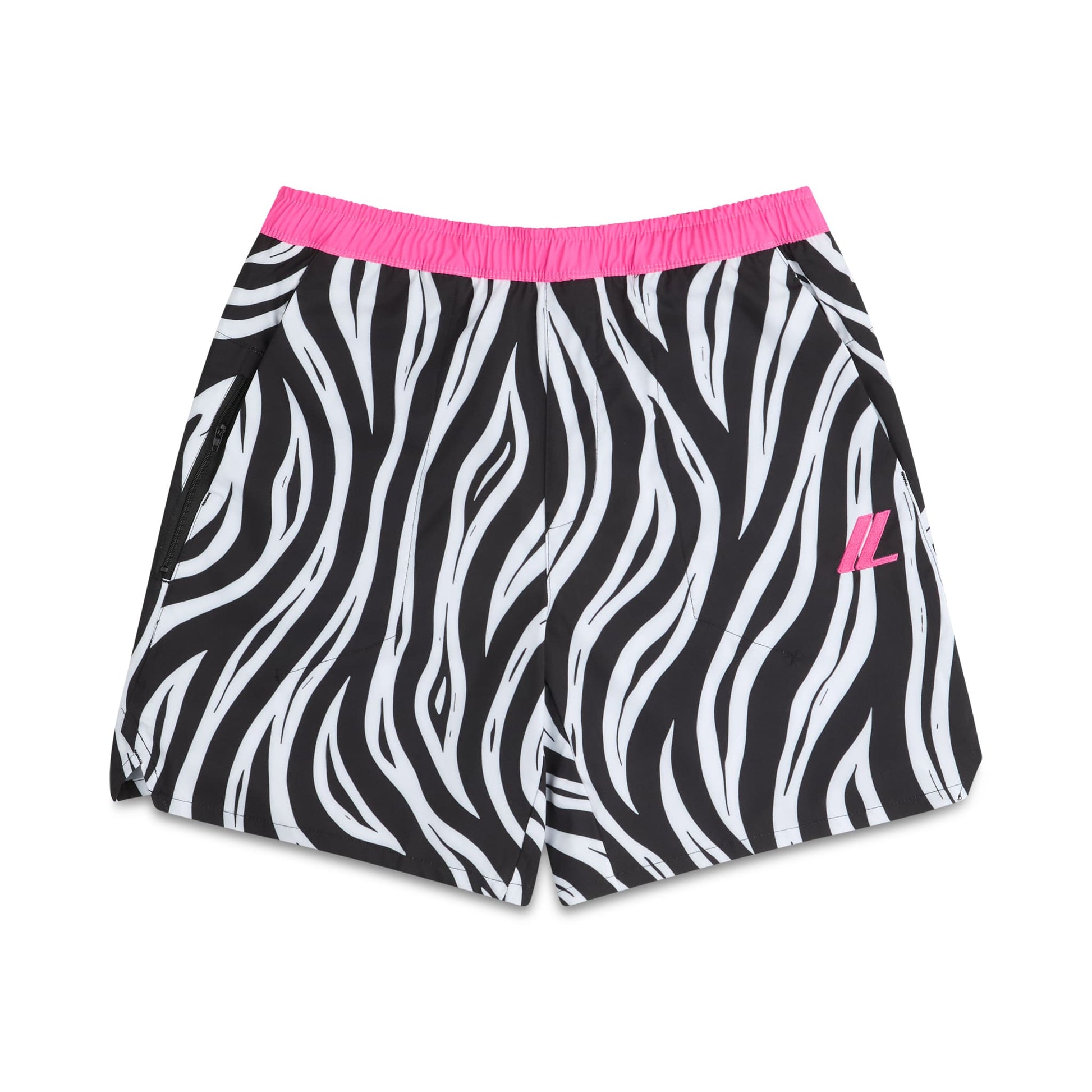 All Day Short-Pink Zebra