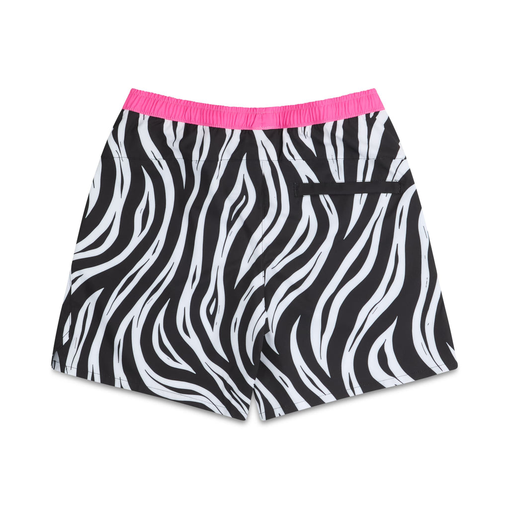 All Day Short-Pink Zebra
