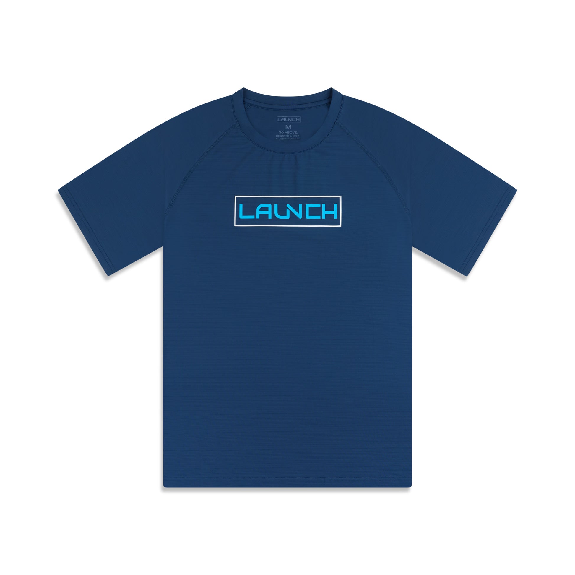 Ascend SS Wordmark Box-Navy