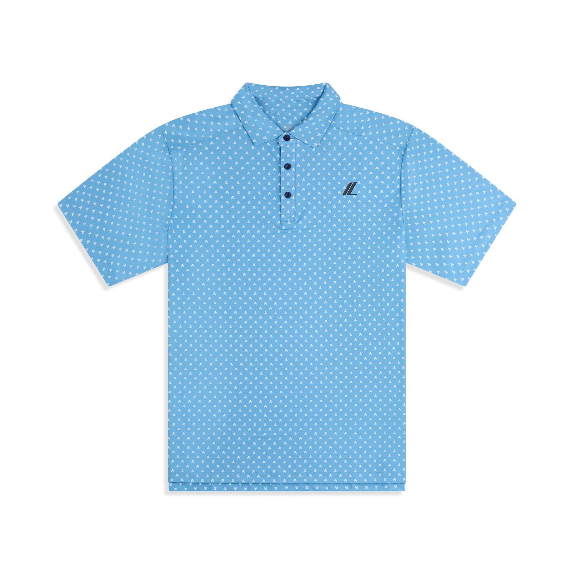 Performance Polo-Skull & Bones