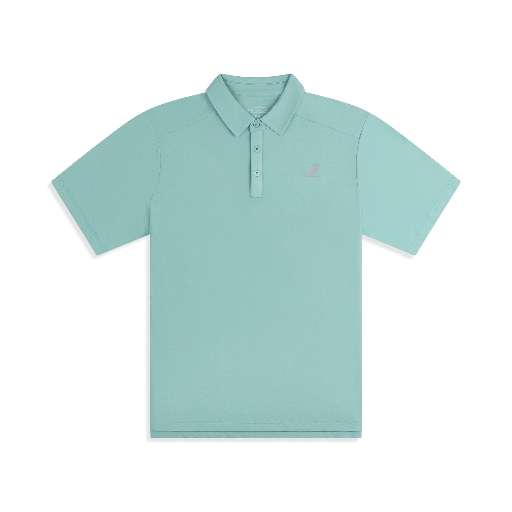 Pique Polo-Seafoam