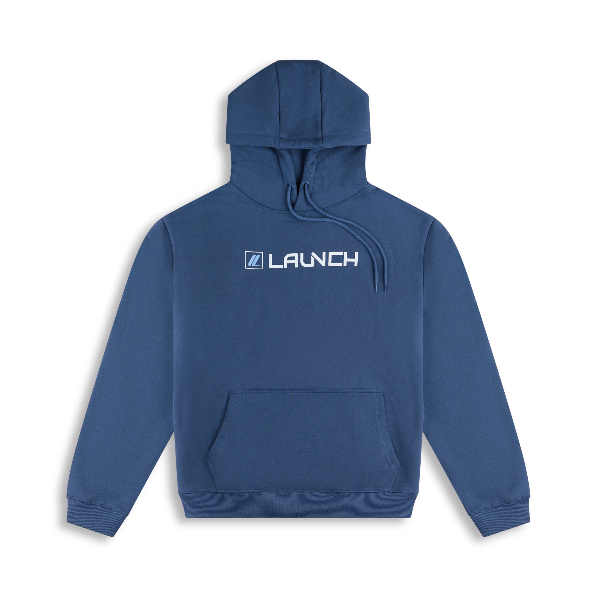 Fuel Hoodie Wordmark Box-Navy